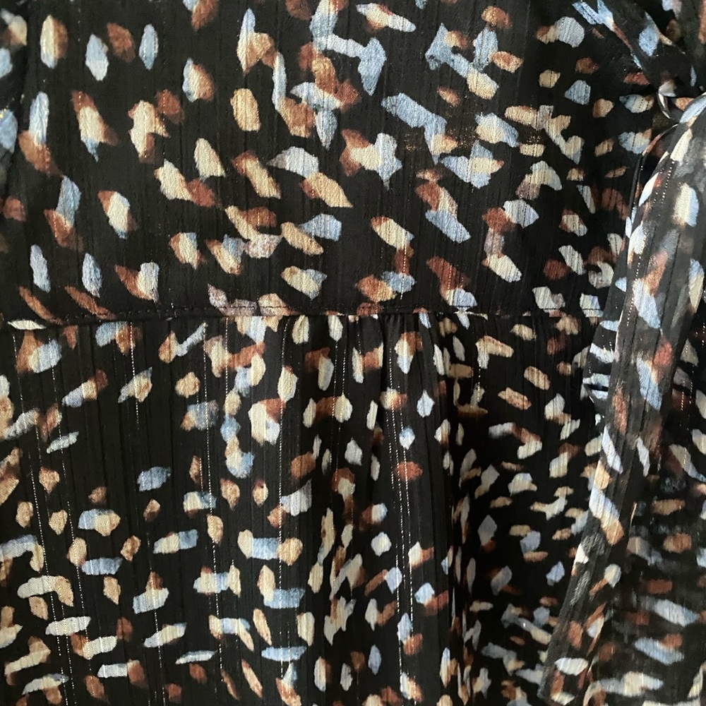 Dkny Multicolor Patterned Blouse - image 5